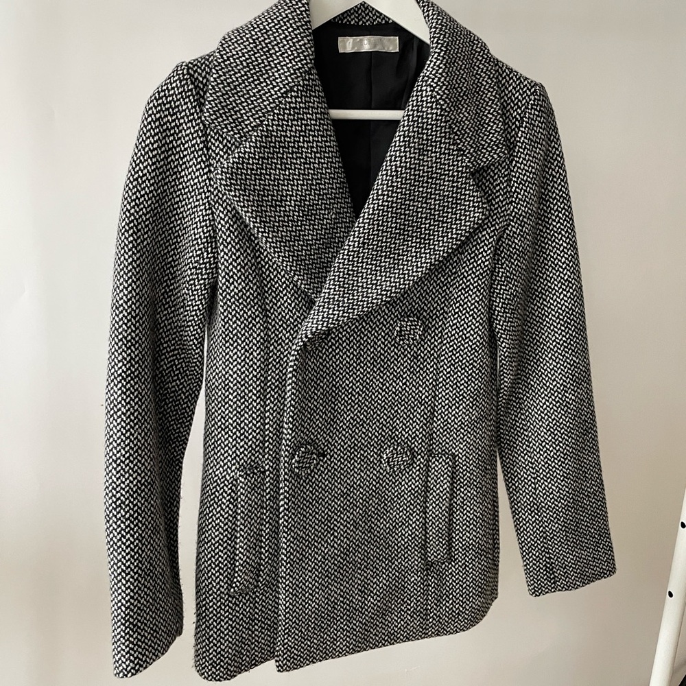 Tweed winter jacket